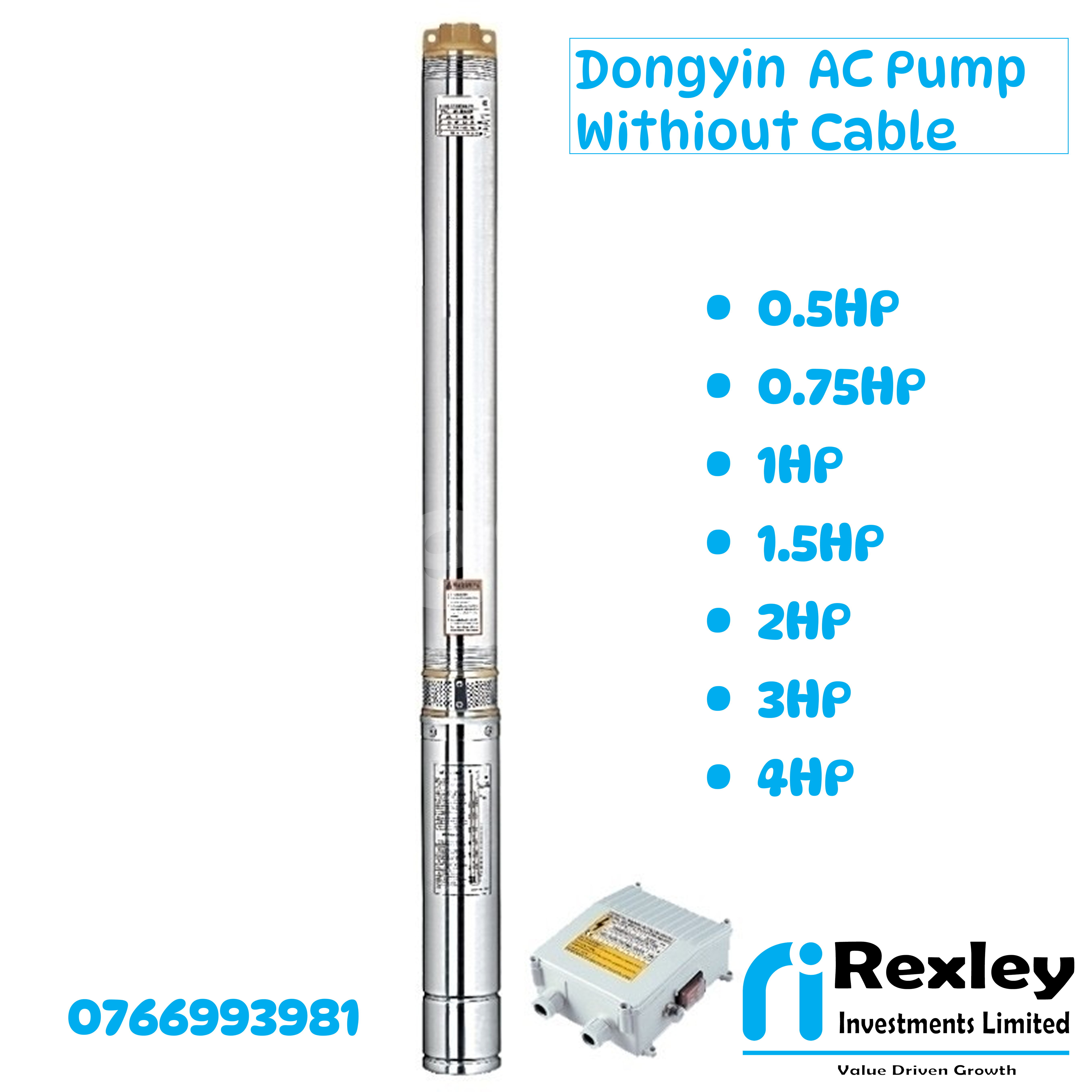 Dongyin AC pump without cable