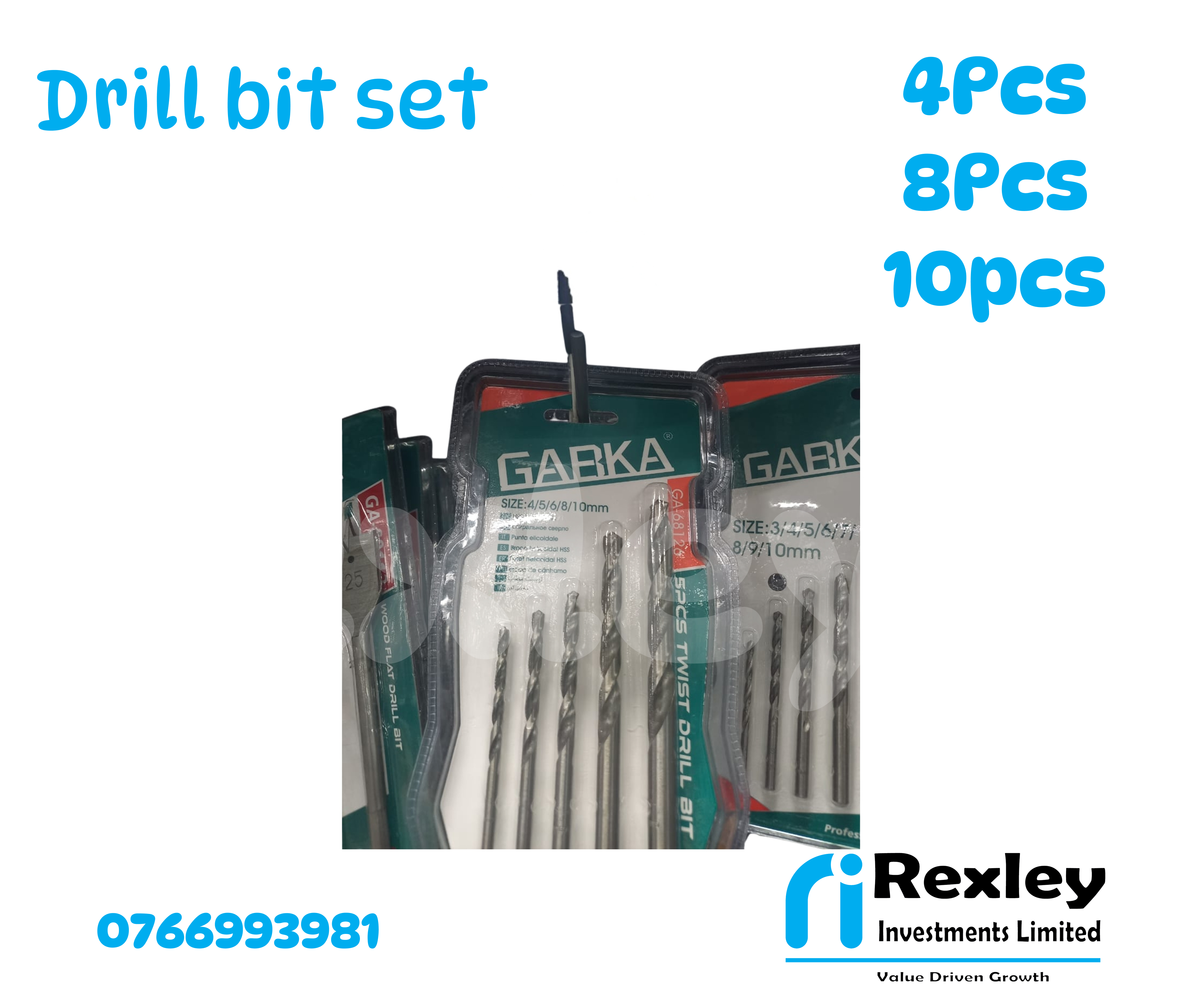 Drill bit set