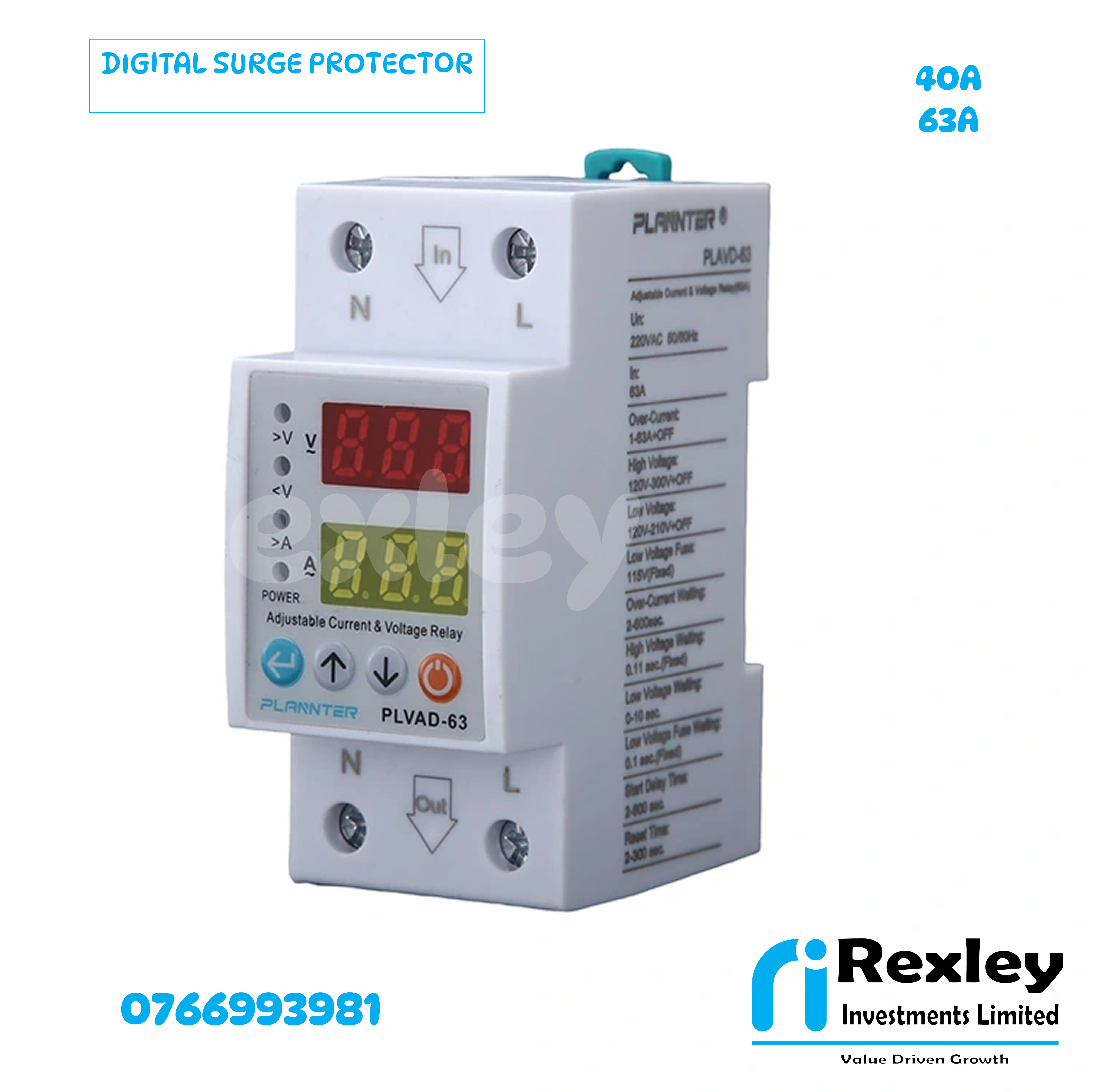 Digital surge protector