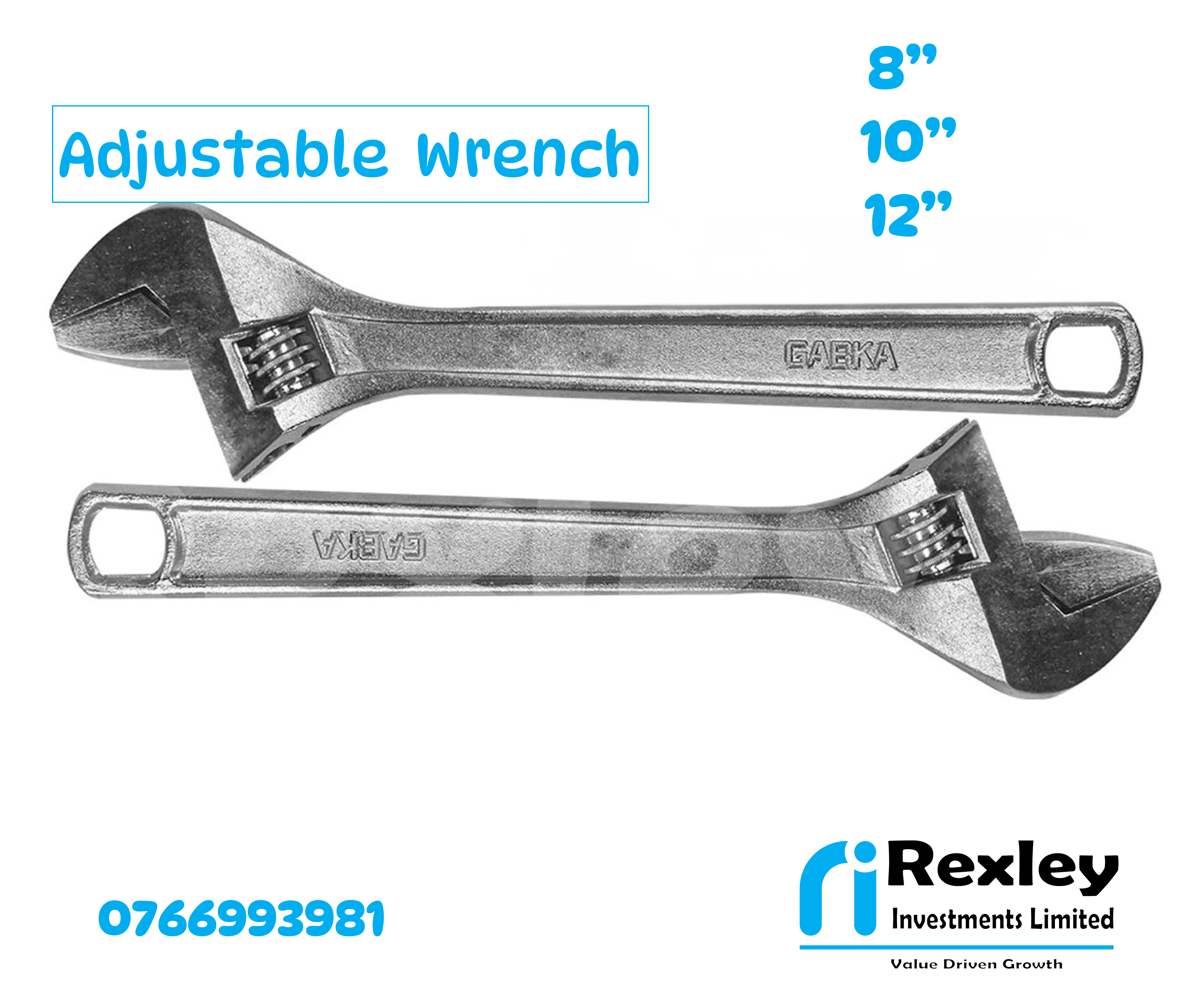 Adjustable wrench