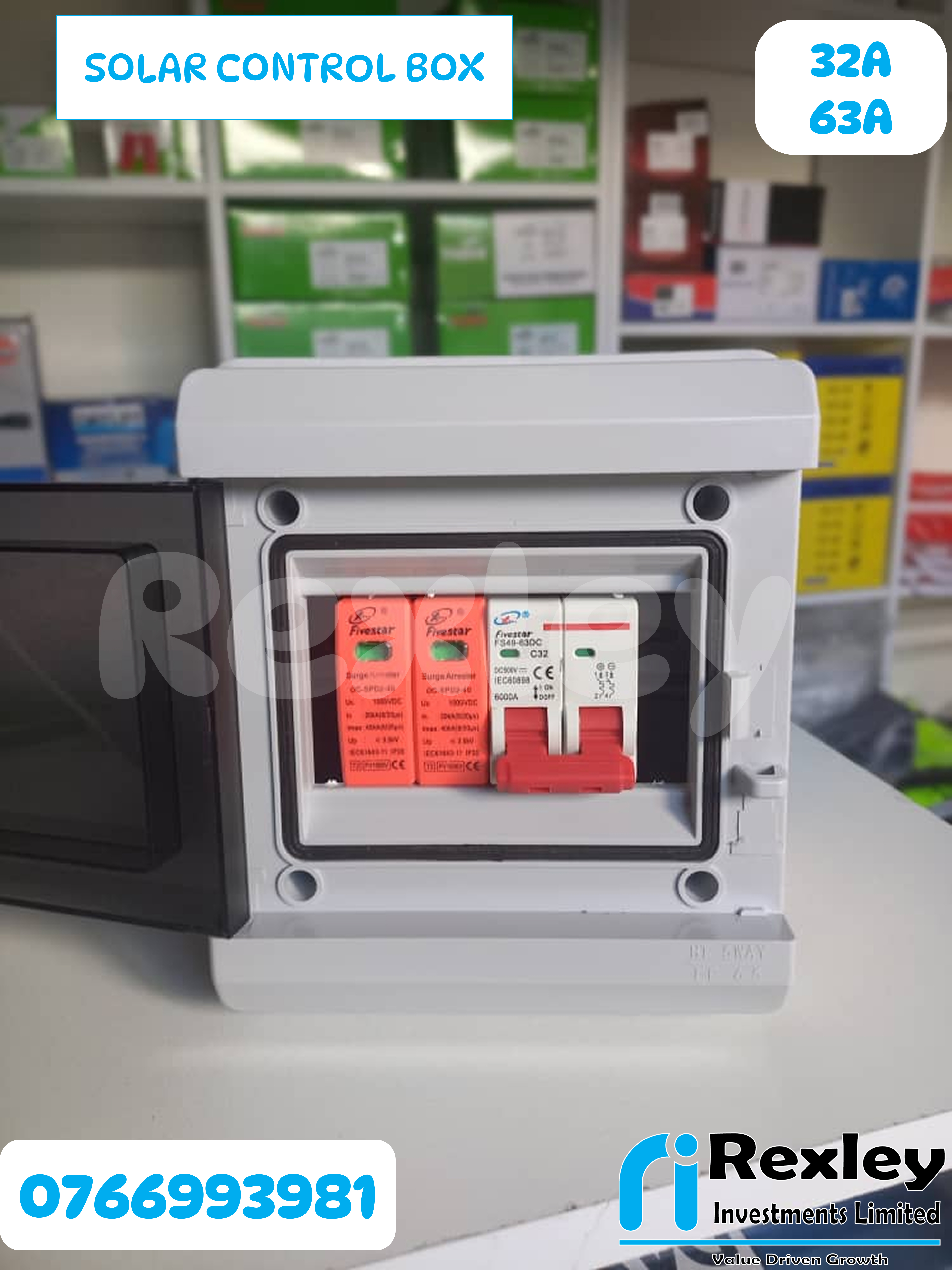 Solar control box