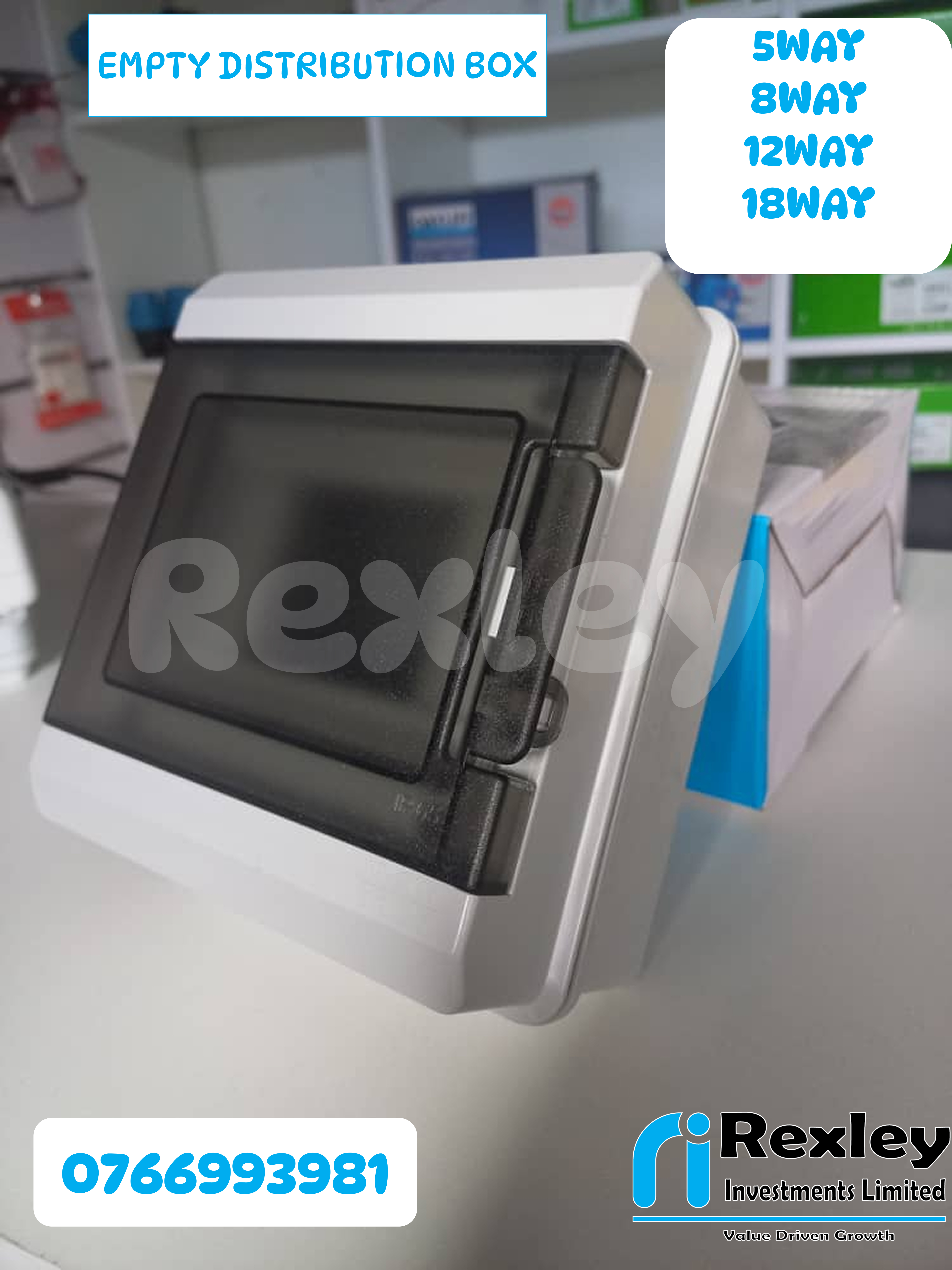 Empty distribution box