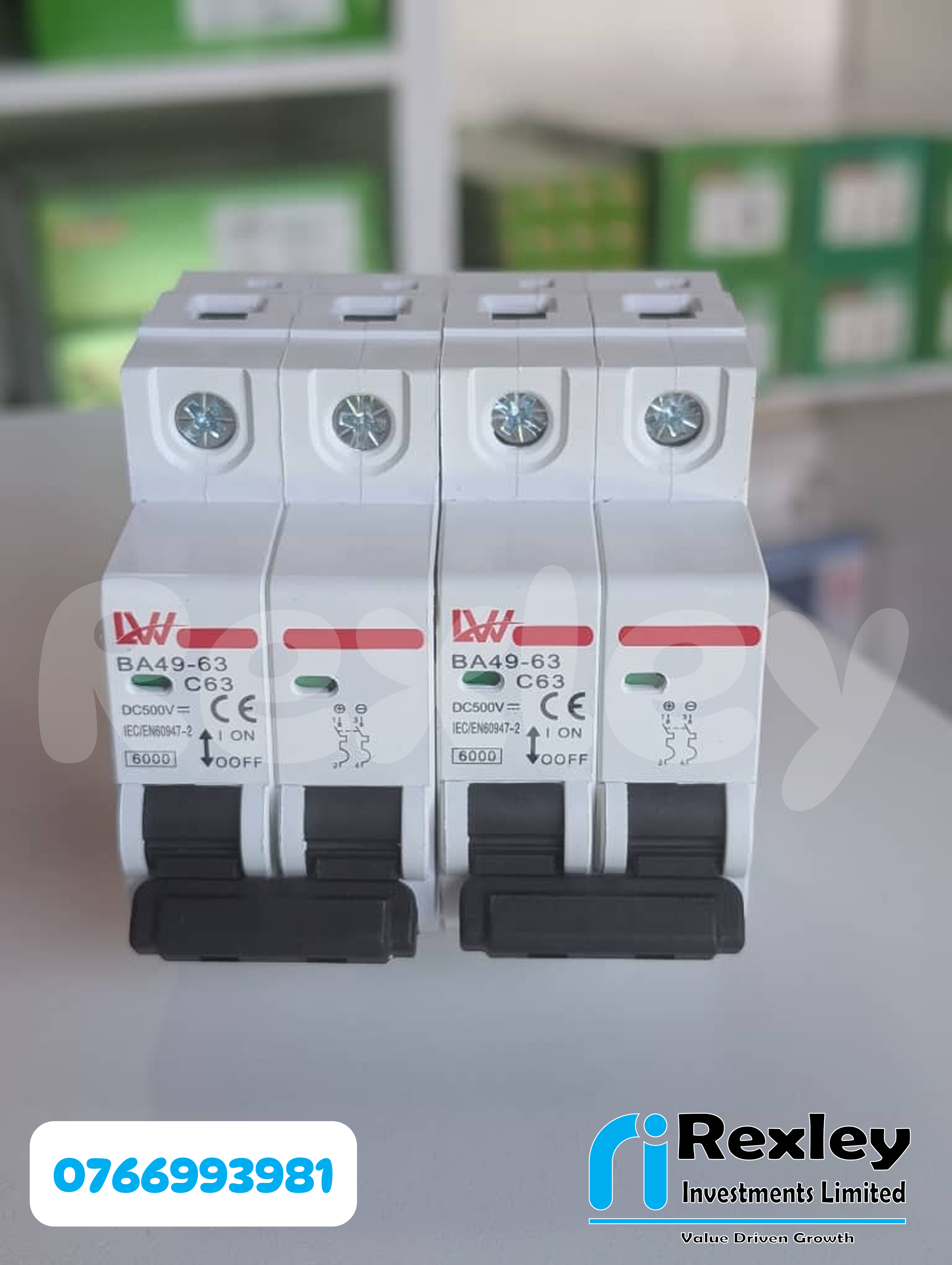 DC MCB 63A