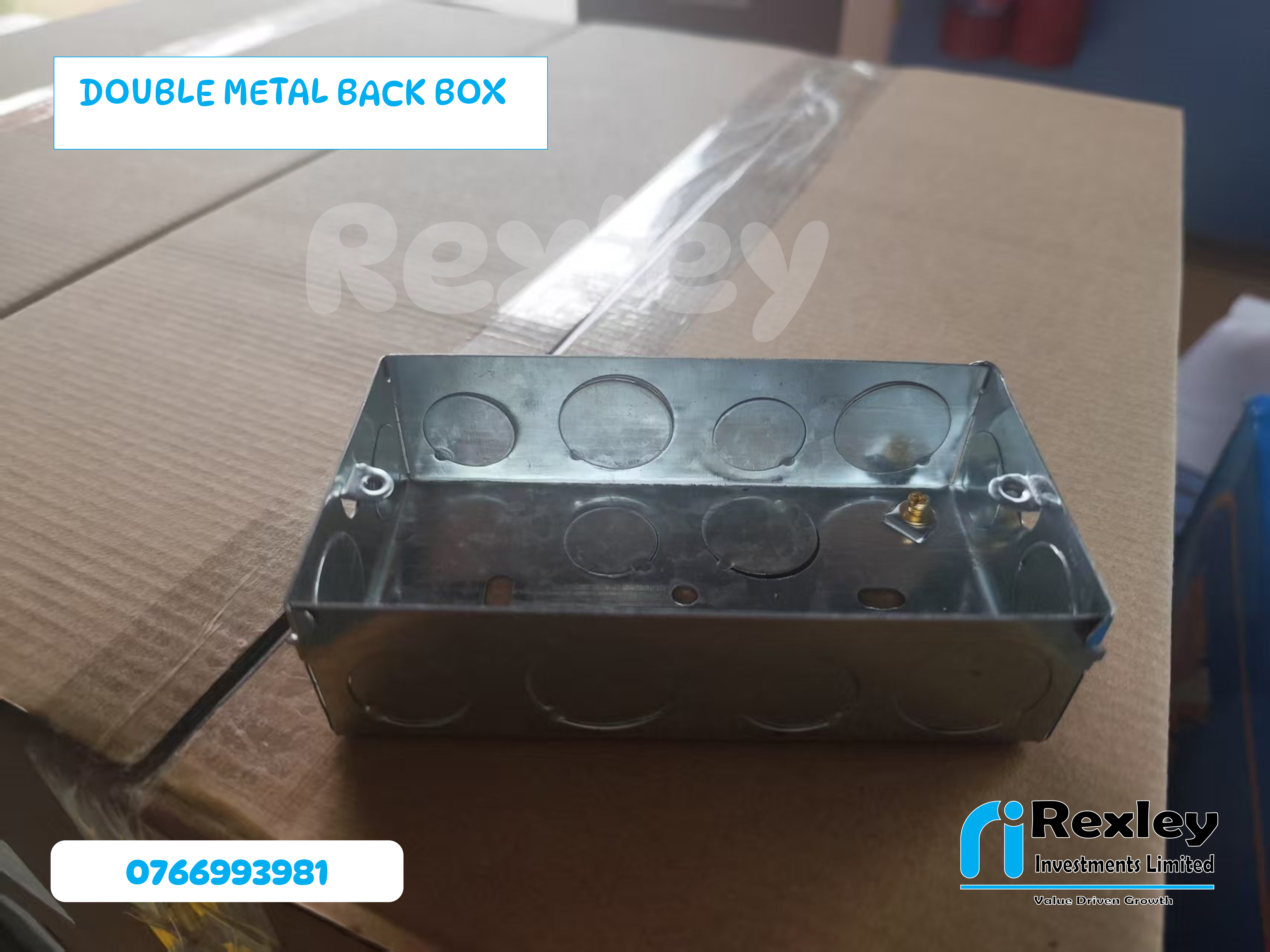 Double metal back box