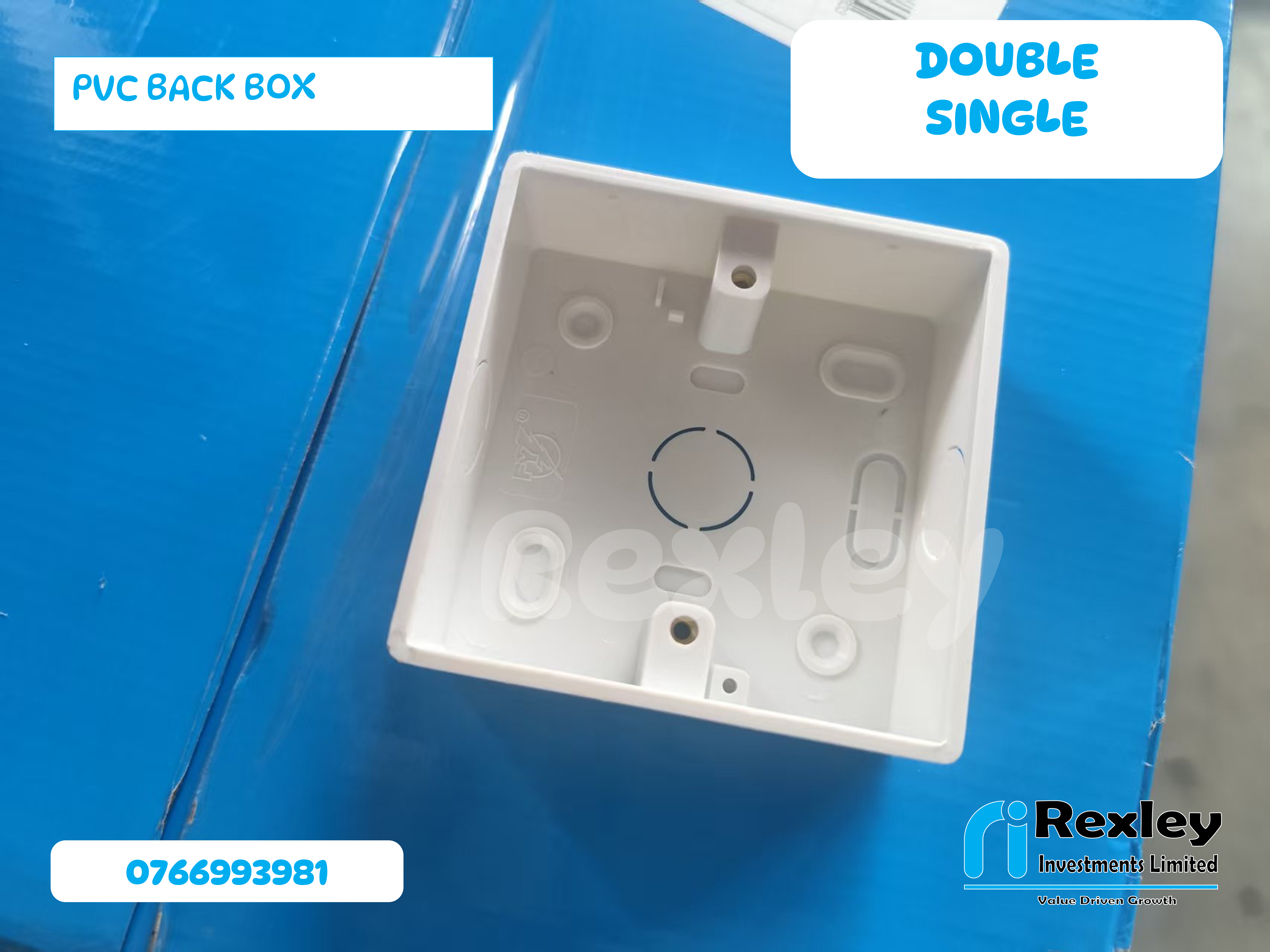 PVC back box