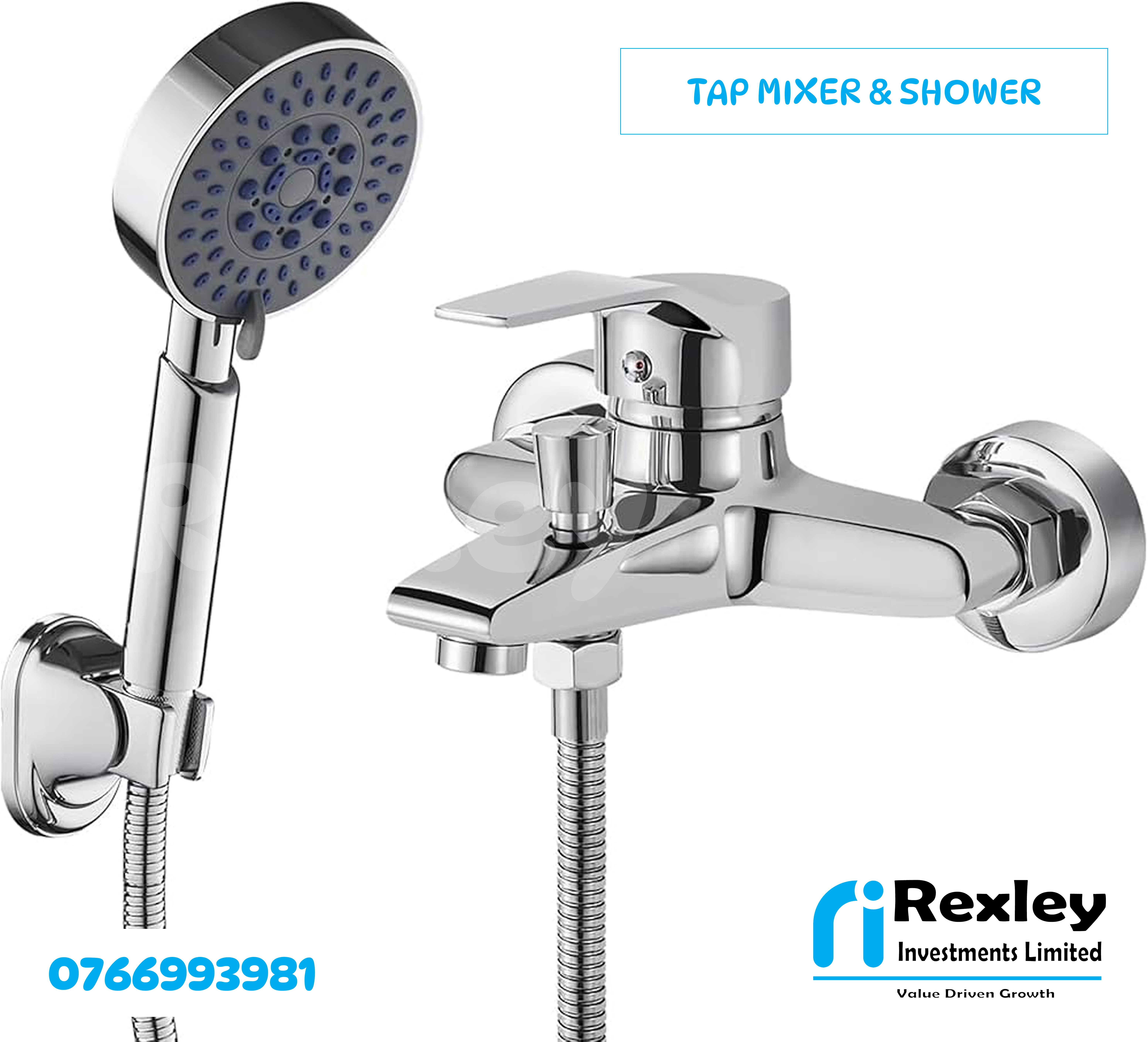 Tap mixer and shower