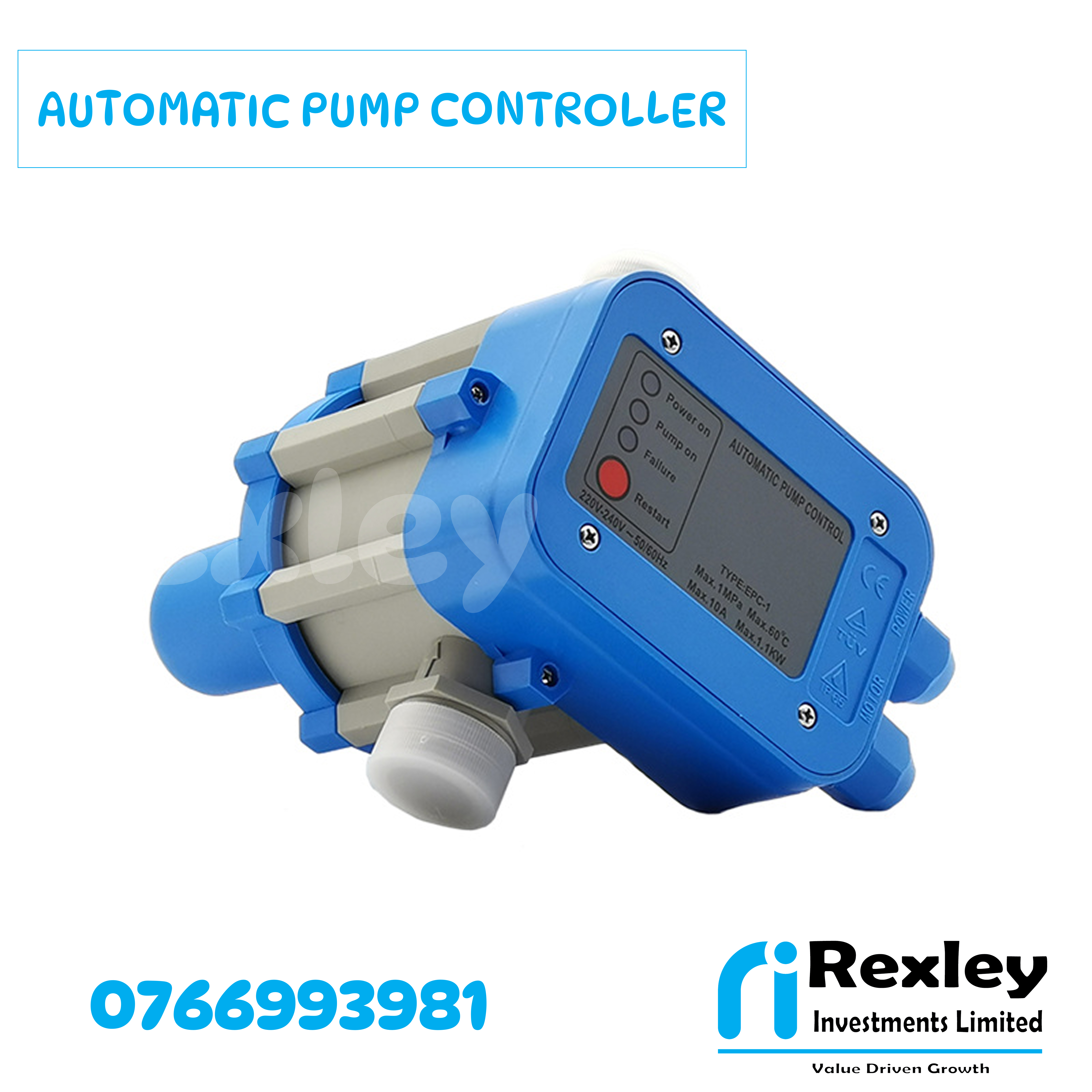 Automatic pump controller