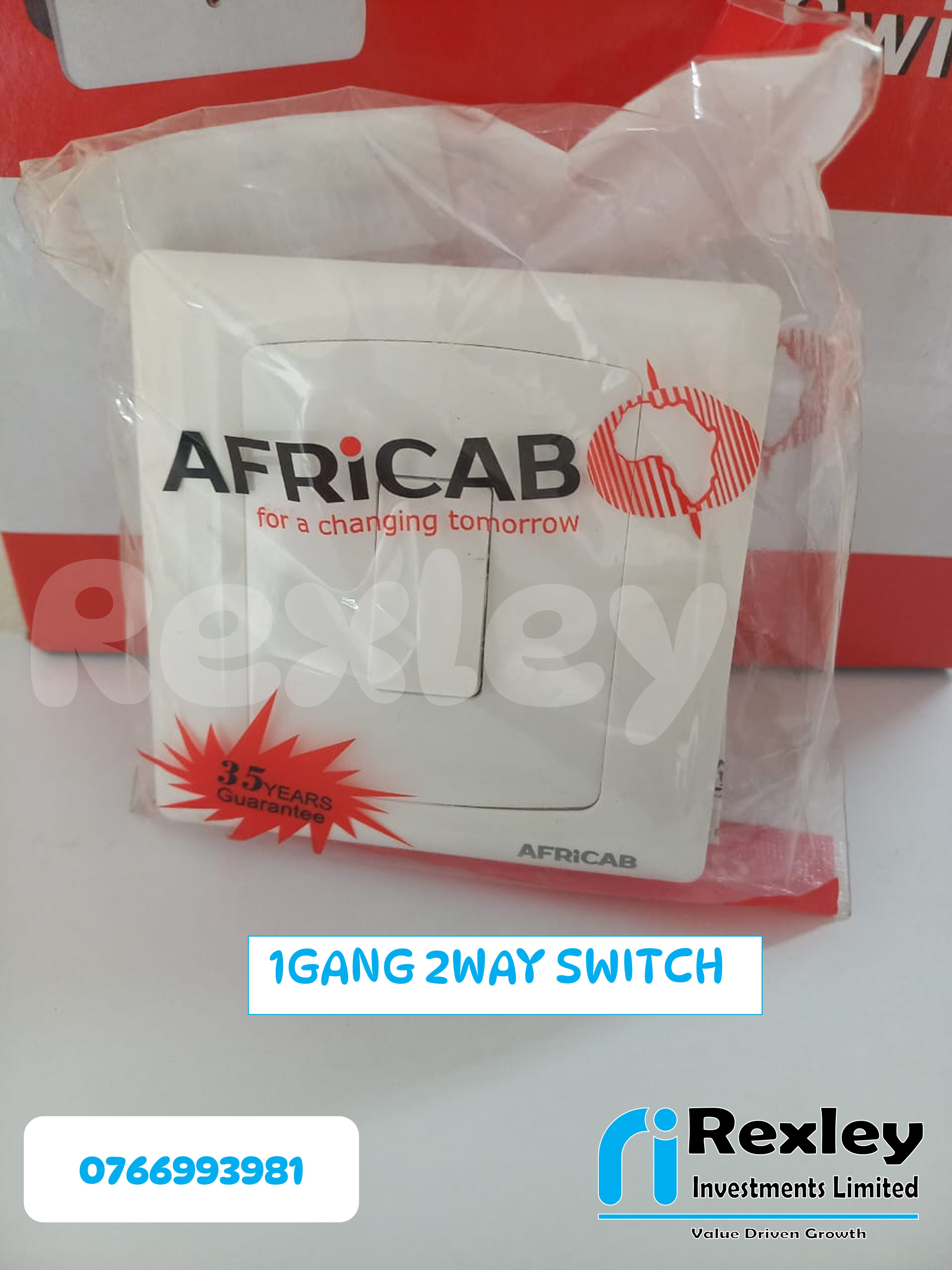 Africab 1 gang 2 way switch