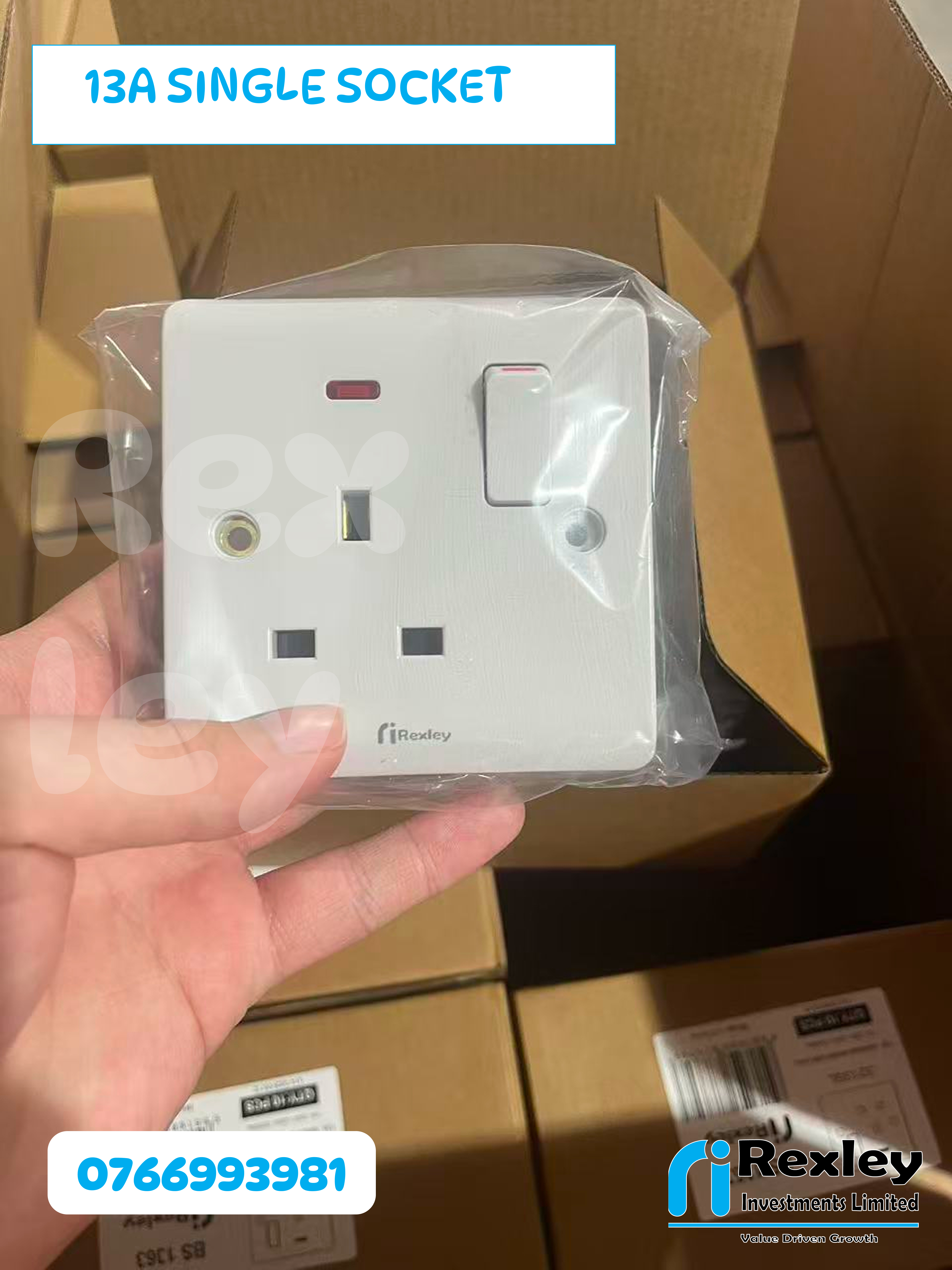 13A single socket