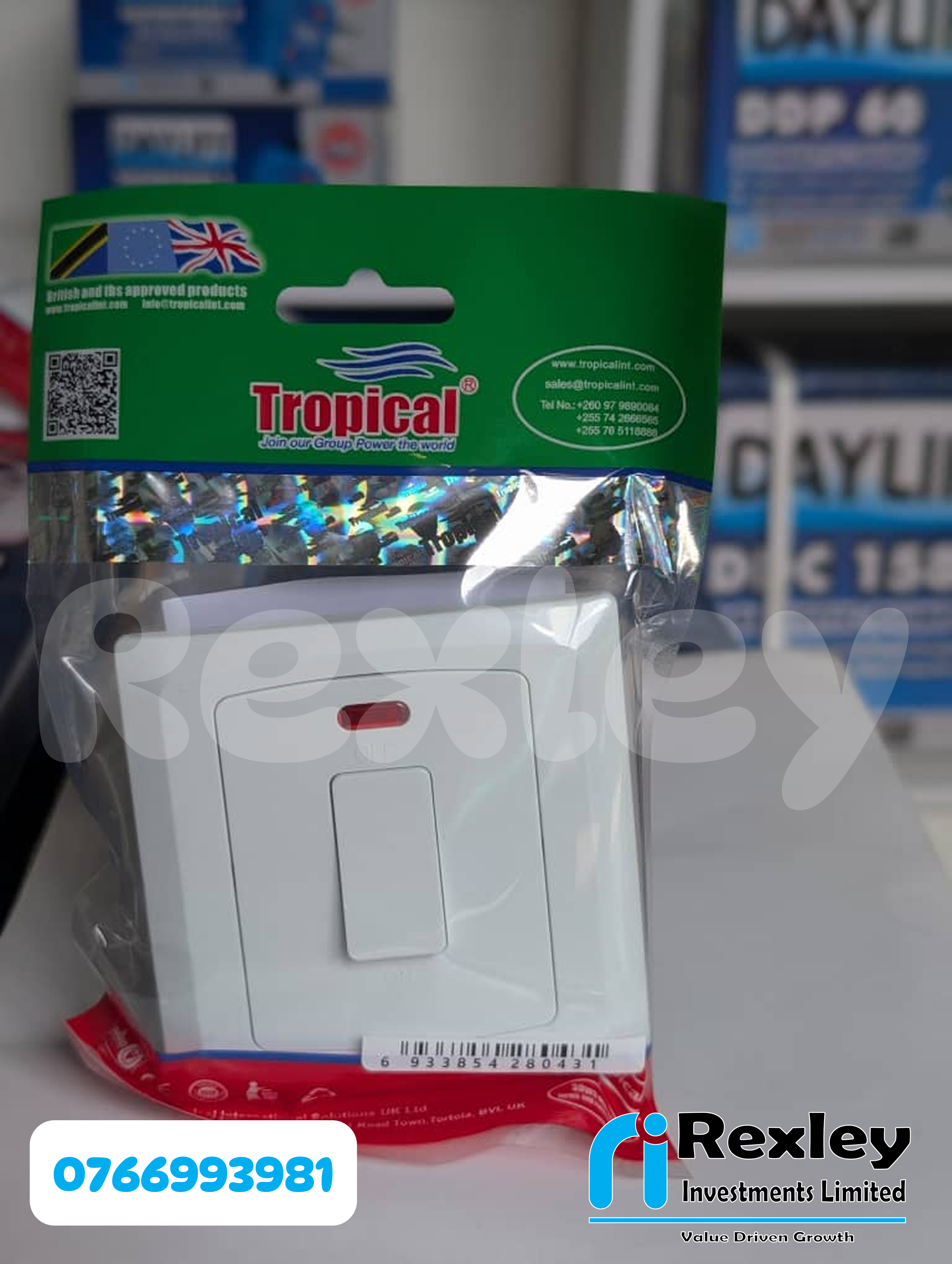 Tropical geyser switch