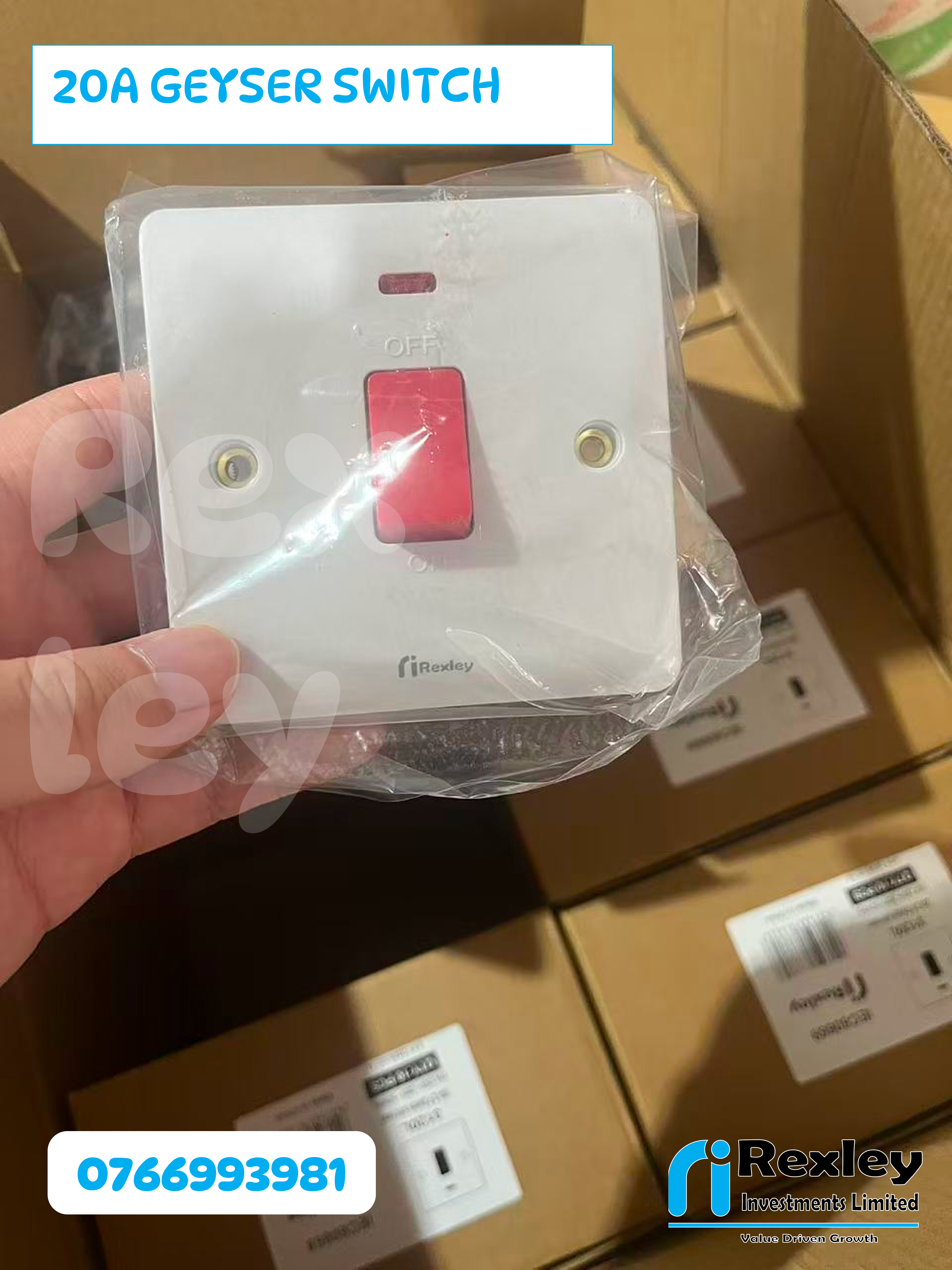 20A geyser switch